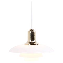 Poul Henningsen Pendant Lamp Model PH 2/1 in Brass for Louis Poulsen