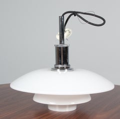 Poul Henningsen Pendant Light by Louis Poulsen, Opal Glass