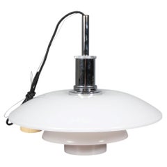 Poul Henningsen Pendant Light by Louis Poulsen, Opal Glass
