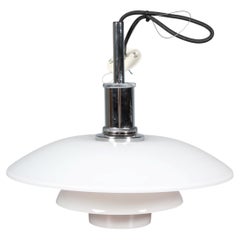Poul Henningsen Pendant Light by Louis Poulsen, Opal Glass