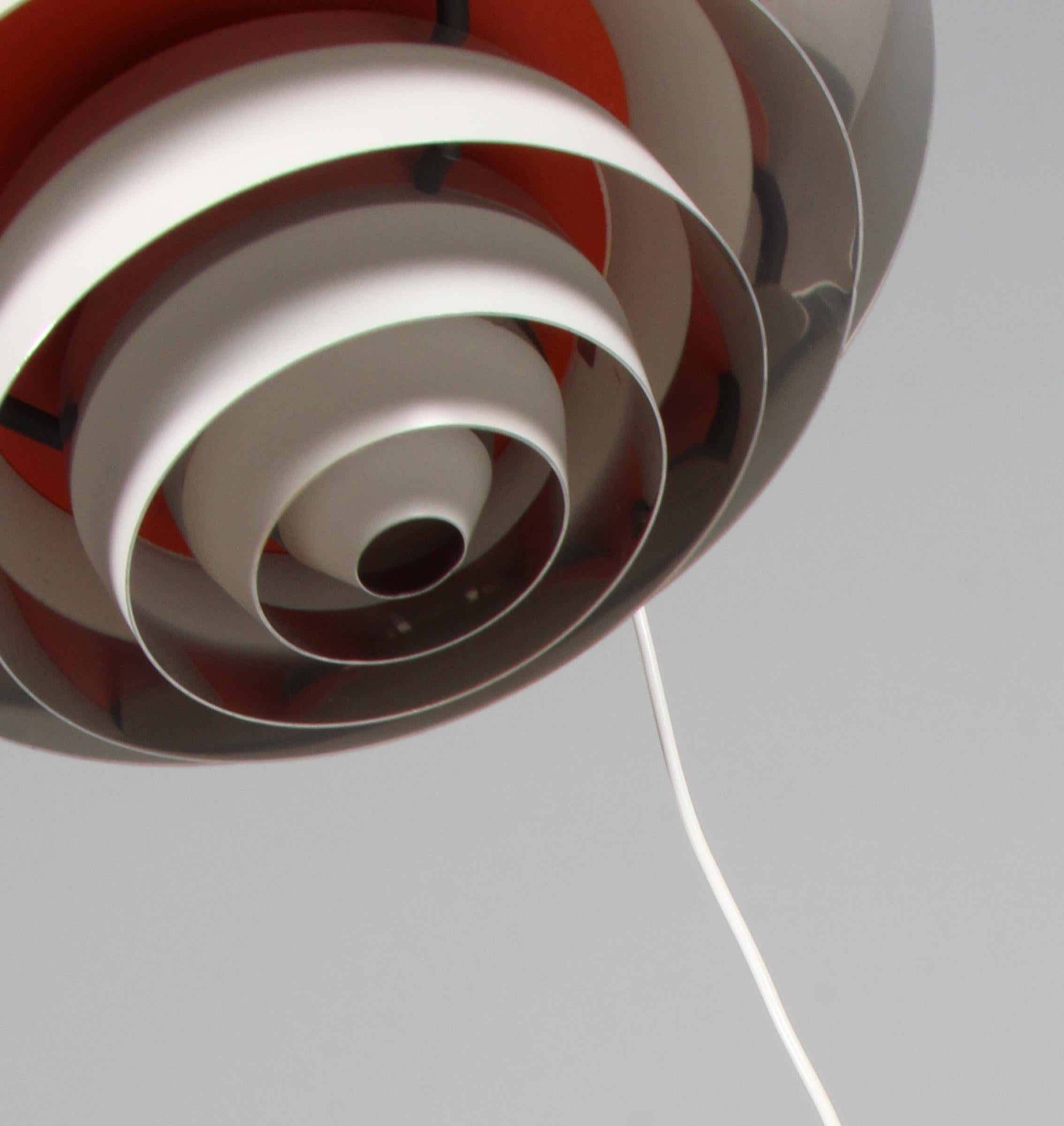 Aluminum Poul Henningsen Pendant, Model 