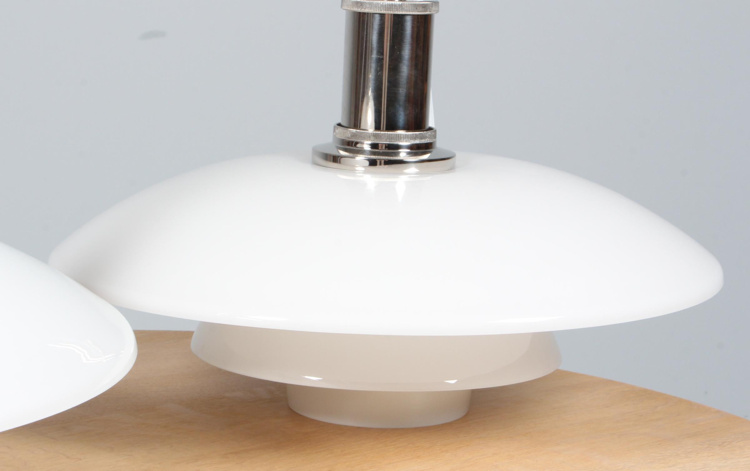Opale Pendagli di Poul Henningsen in vetro opalino. 4½/4 in vendita