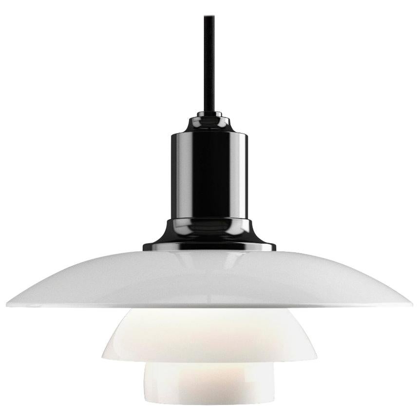 Poul Henningsen PH 2/1 Pendelleuchte aus Messing und Glas für Louis Poulsen (Dänisch) im Angebot