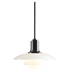 Poul Henningsen PH 2/1 Glasanhänger für Louis Poulsen in Schwarz Metallisiert