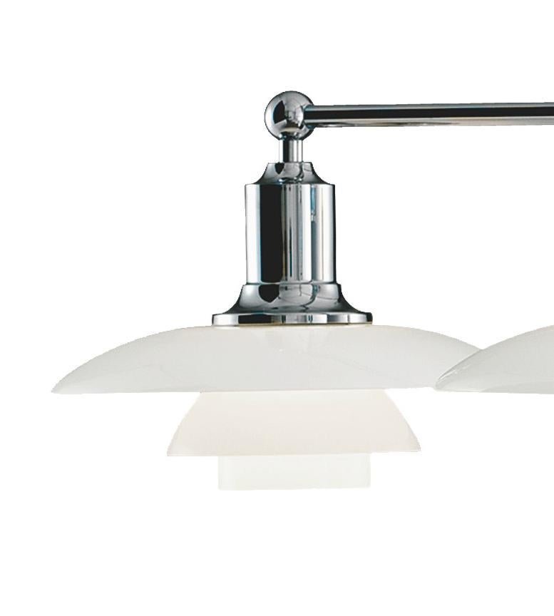 XXIe siècle et contemporain Lustre 'PH 2-1 Stem Fitting' de Poul Henningsen pour Louis Poulsen en vente