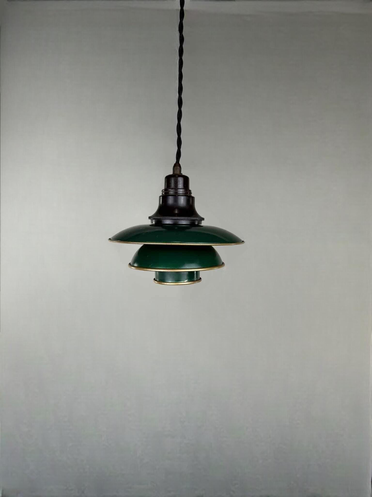 Poul Henningsen PH-2/2 Lampe, gestempelt 
