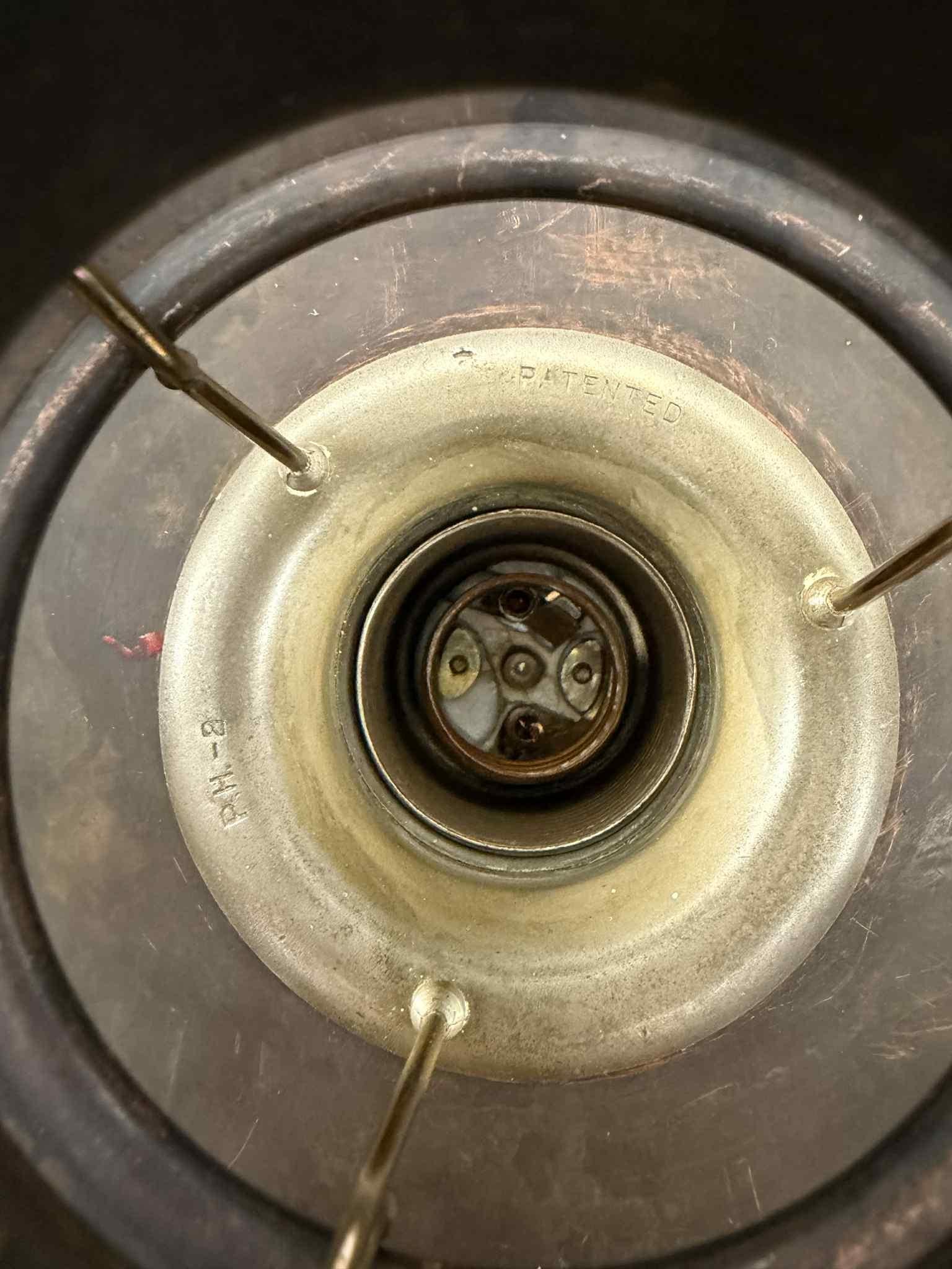 Poul Henningsen PH-2/2 Lampe, gestempelt 