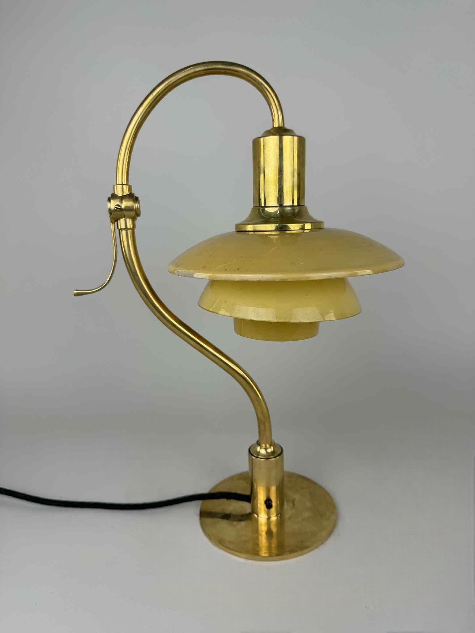 Danish Poul Henningsen PH 2/2 “The Question Mark” Table Lamp – 1930s For Sale