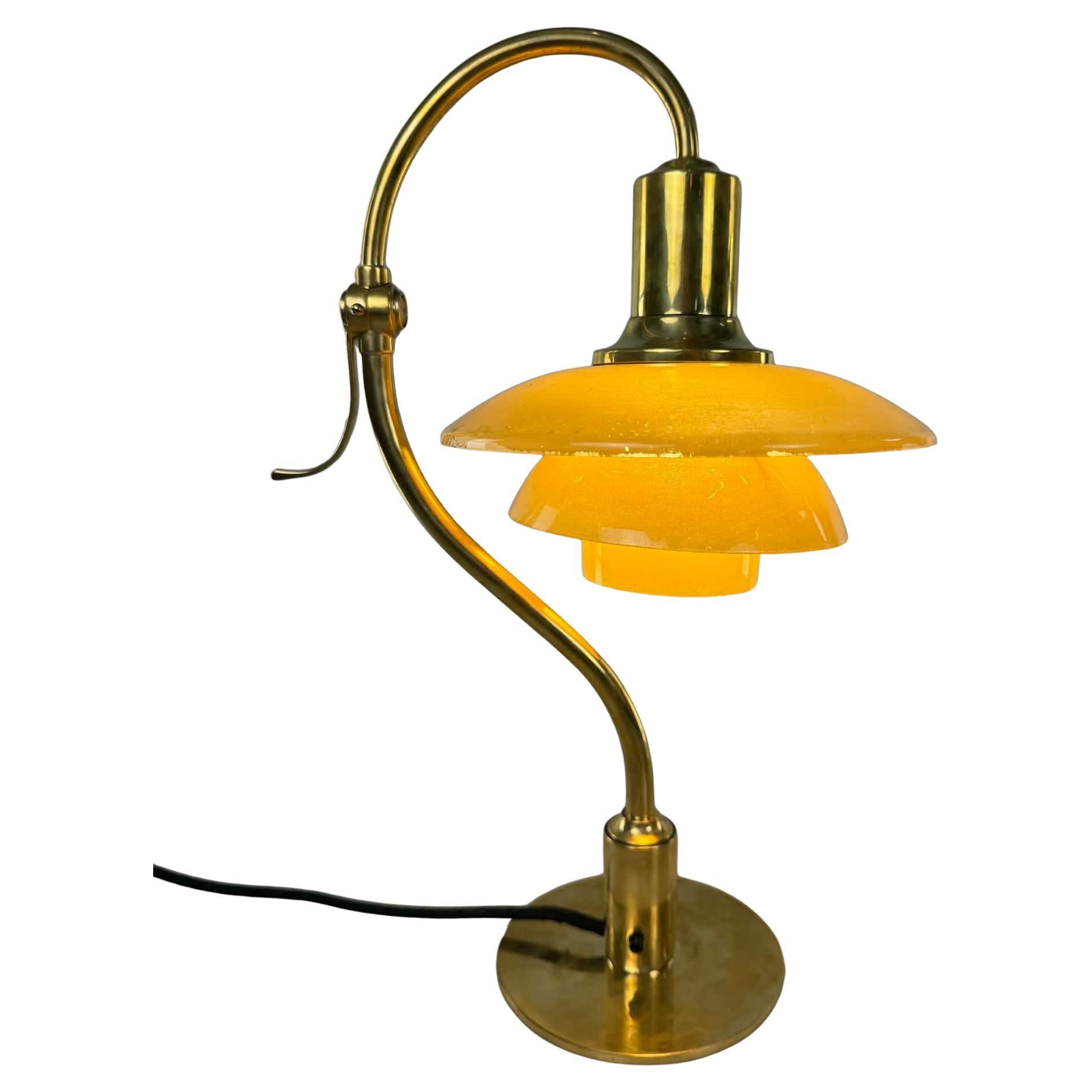 Poul Henningsen PH 2/2 “The Question Mark” Table Lamp – 1930s For Sale