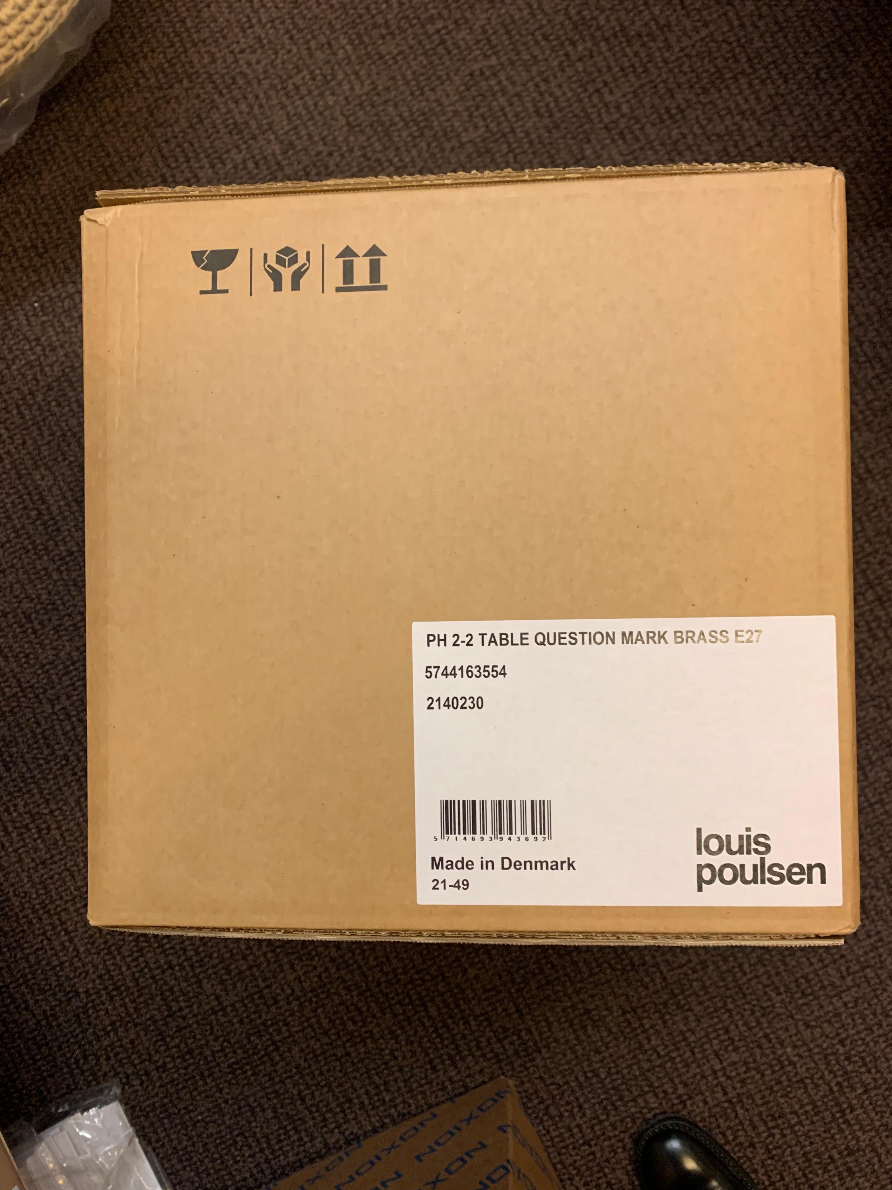 Scandinavian Modern Limited Edition - Poul Henningsen PH 2/2 'Question Mark' Lamp by Louis Poulsen 