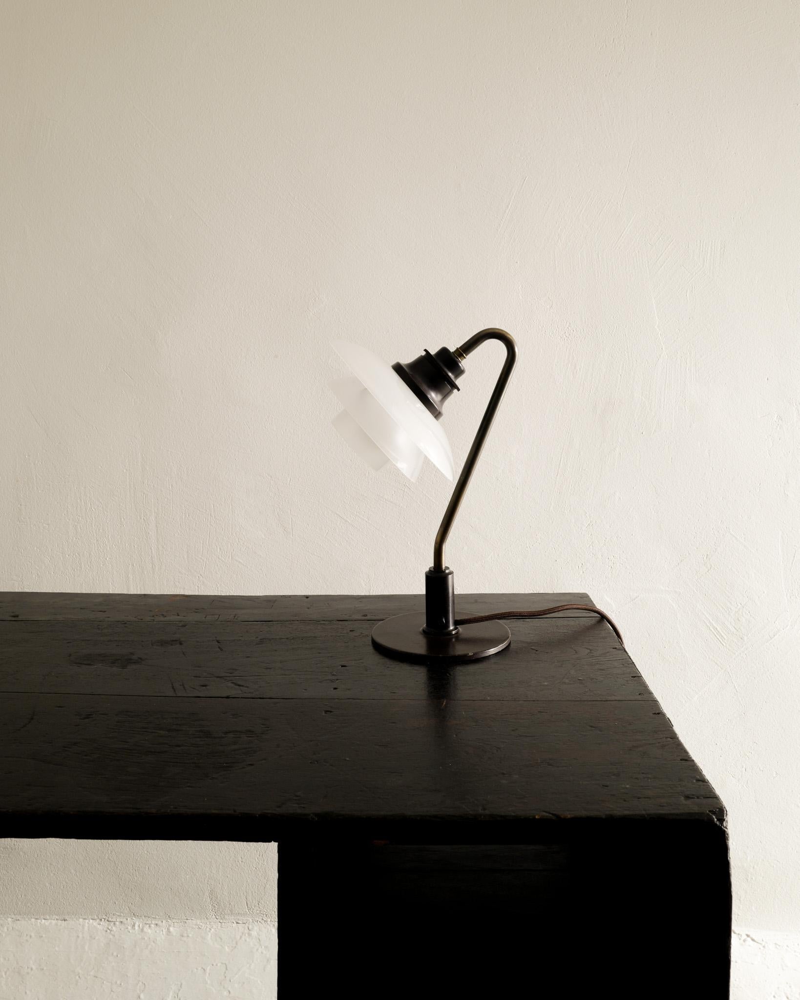 Very rare mid century table desk lamp model 