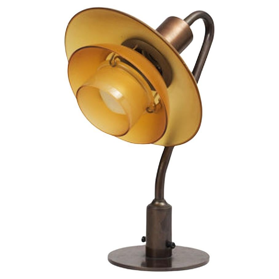 Lampe de table Vintergaekken, Poul Henningsen, PH-2/2, Louis Poulsen, années 1930 en vente