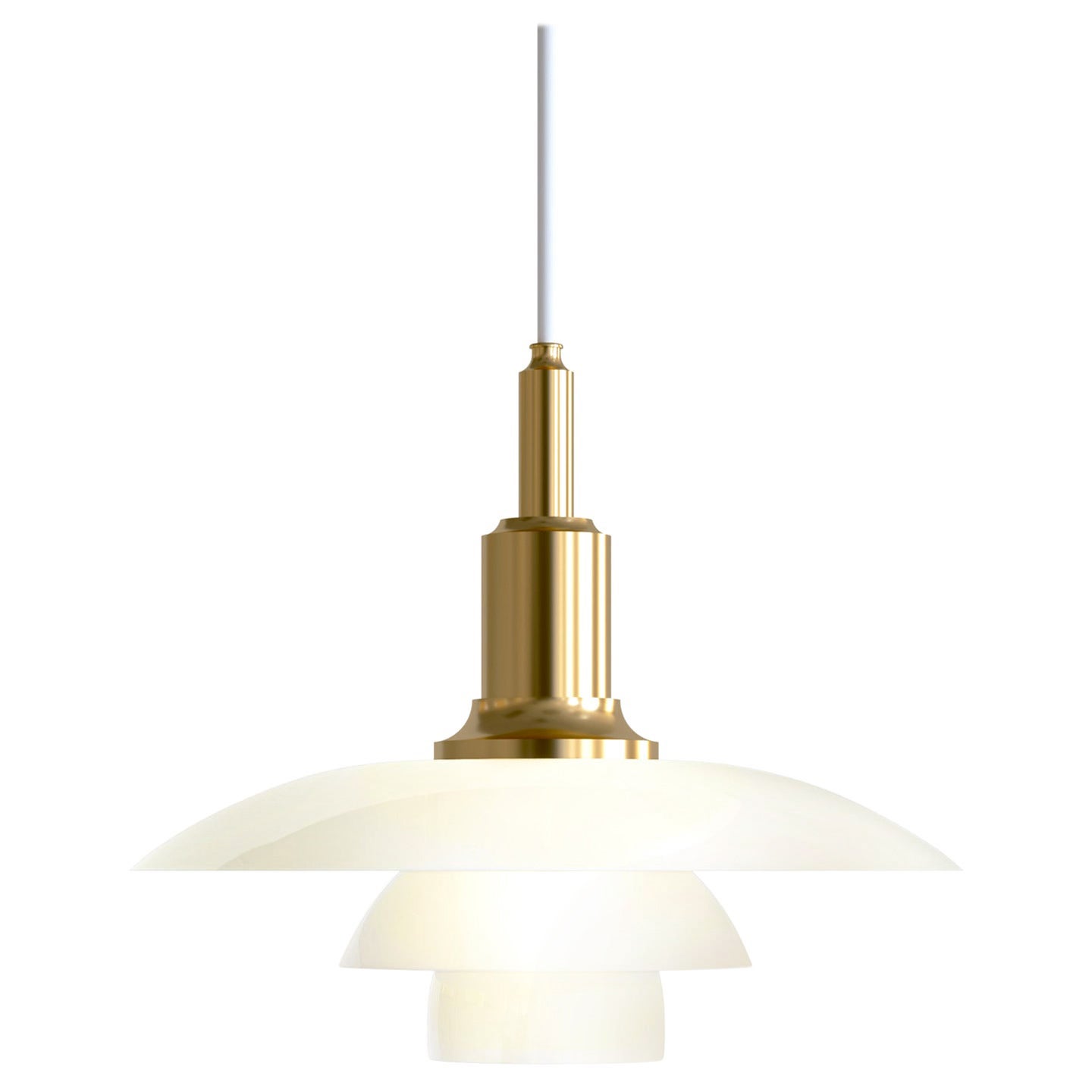 Pendentif en laiton PH 3/2 de Poul Henningsen pour Louis Poulsen en vente