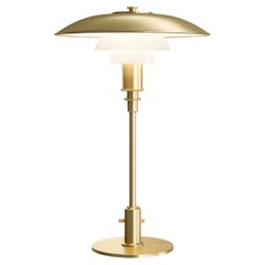 Poul Henningsen PH 3/2 in Brass and Opaline Glass Limited Edition