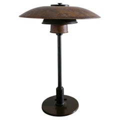 Poul Henningsen "PH 3/2" Table Lamp in Copper by Louis Poulsen, Denmark, 1930s 