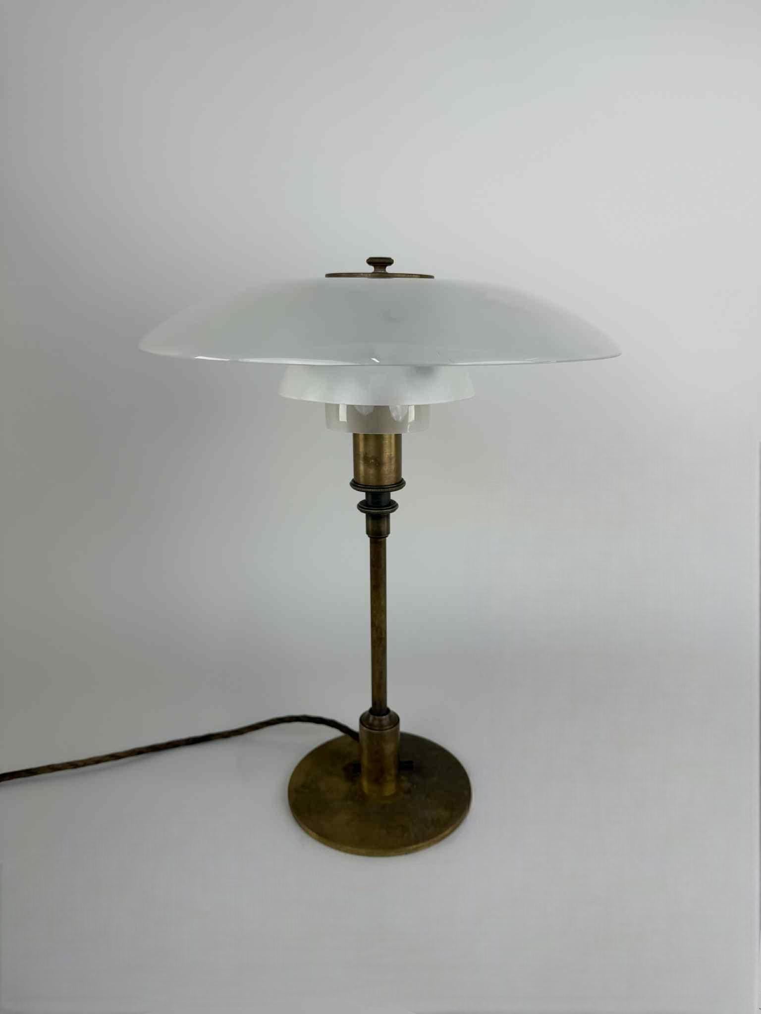 Poul Henningsen PH 3/5-2 Table Lamp – “Pat. Appl.” 1927 im Zustand „Gut“ im Angebot in Egå, DK