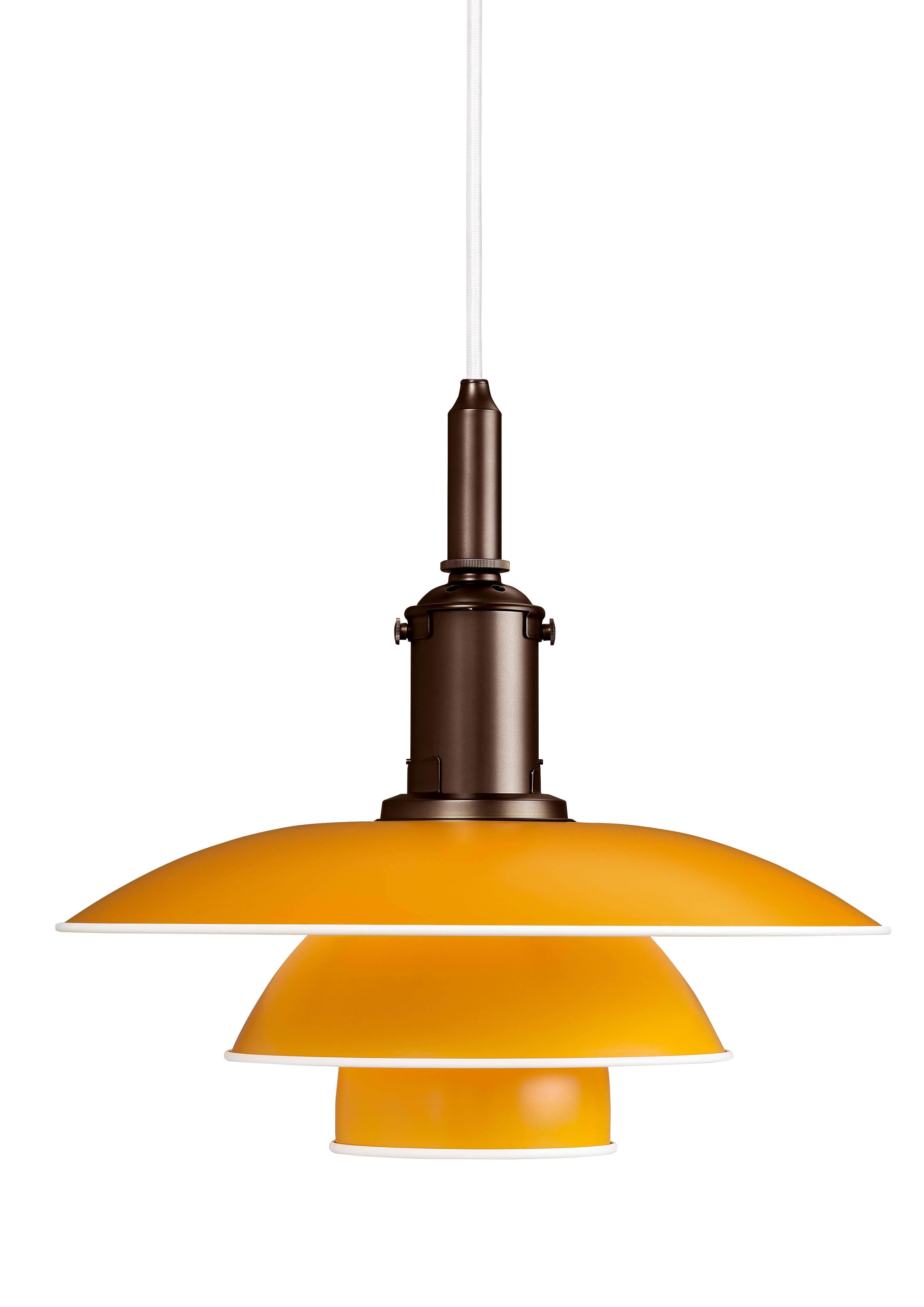 Scandinave moderne Poul Henningsen PH 3½-3 Suspension pour Louis Poulsen en blanc en vente