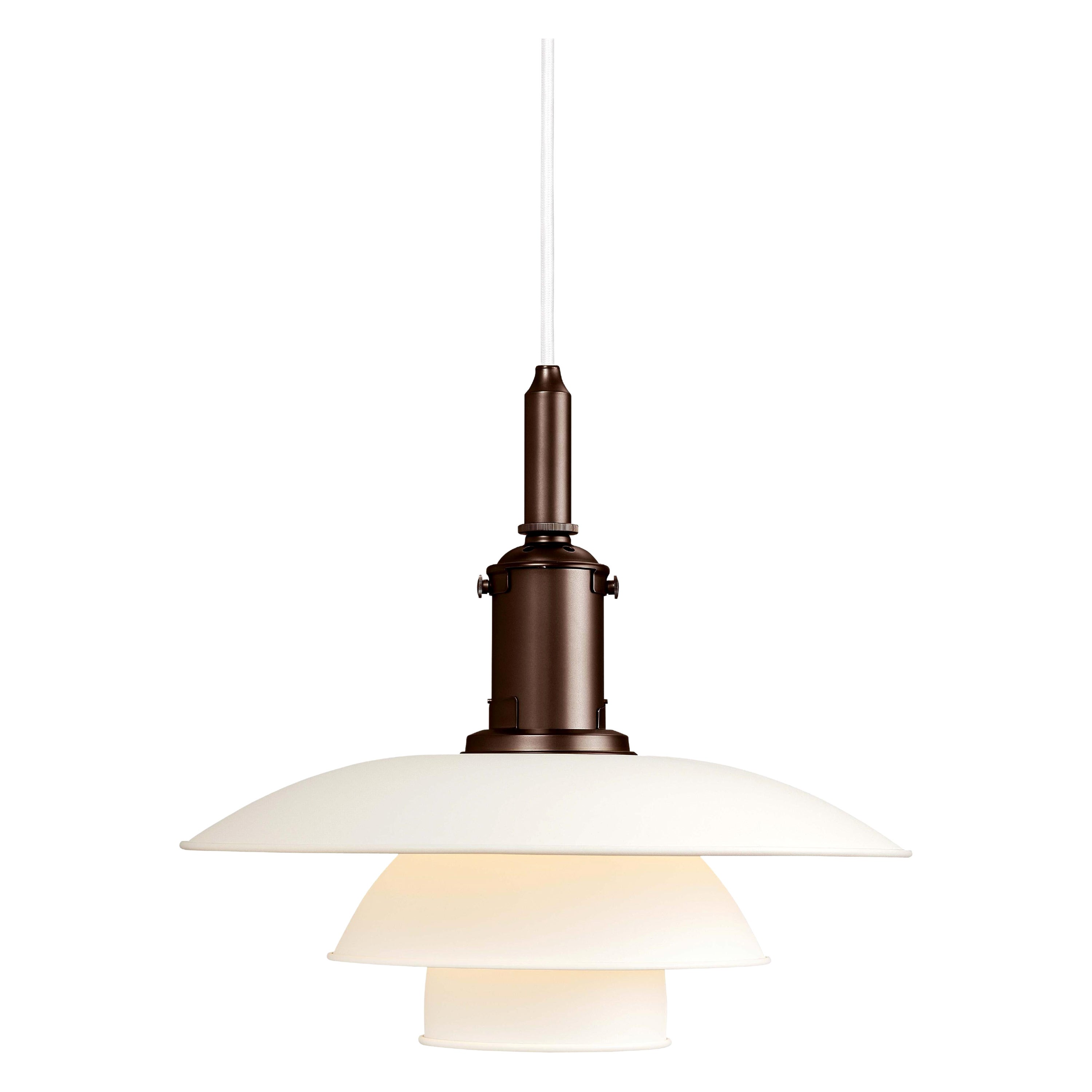 Poul Henningsen PH 3½-3 Ciondolo per Louis Poulsen in bianco
