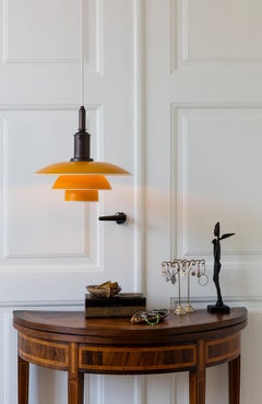 Poul Henningsen PH 3½-3 Pendelleuchte für Louis Poulsen in Gelb