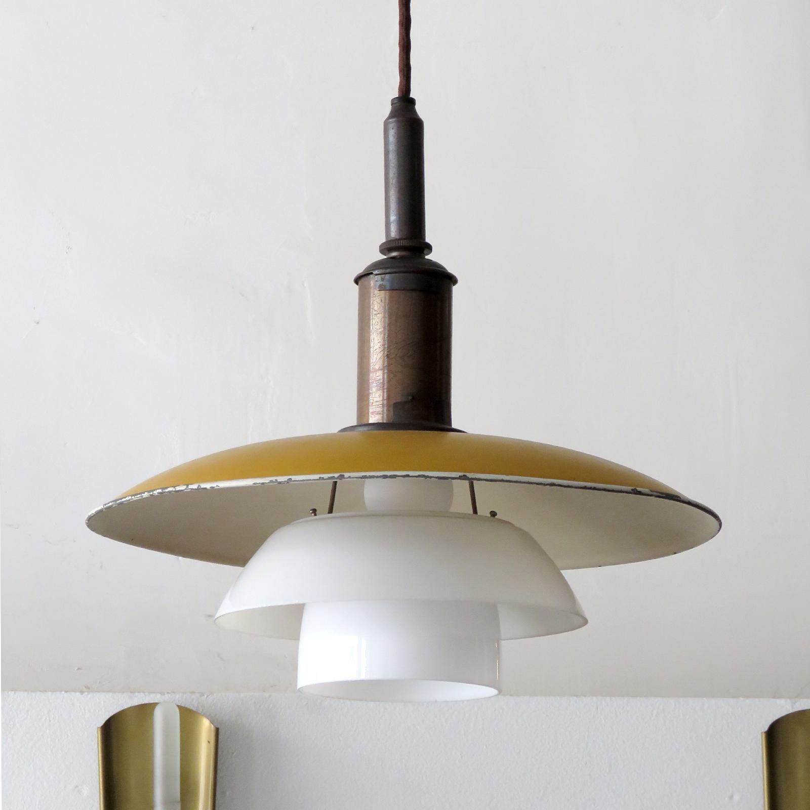 Danish Poul Henningsen Ph-3.5/2 Pendant Light, 1930