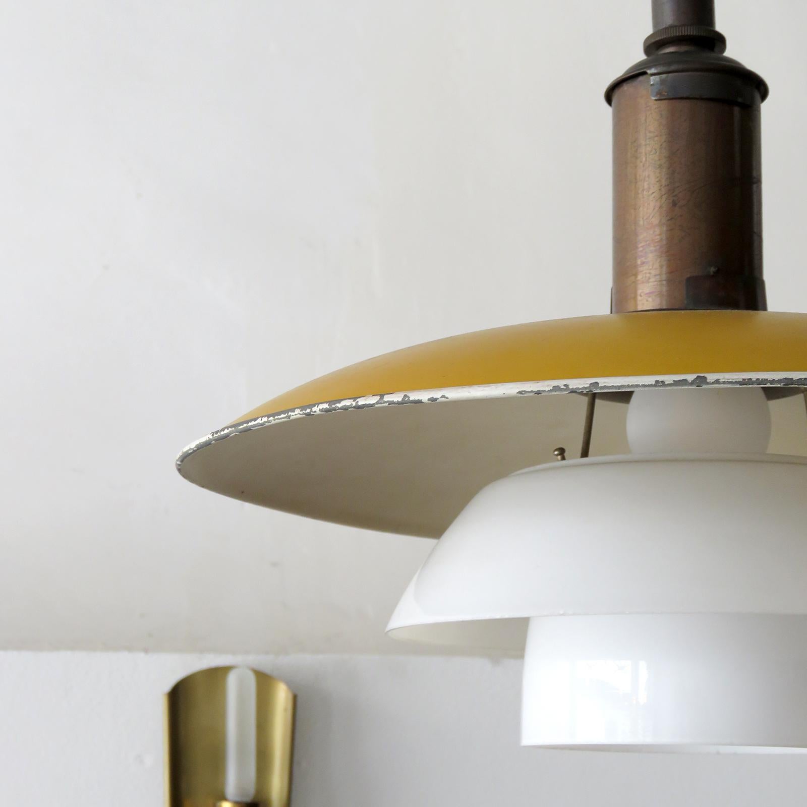 Enameled Poul Henningsen Ph-3.5/2 Pendant Light, 1930