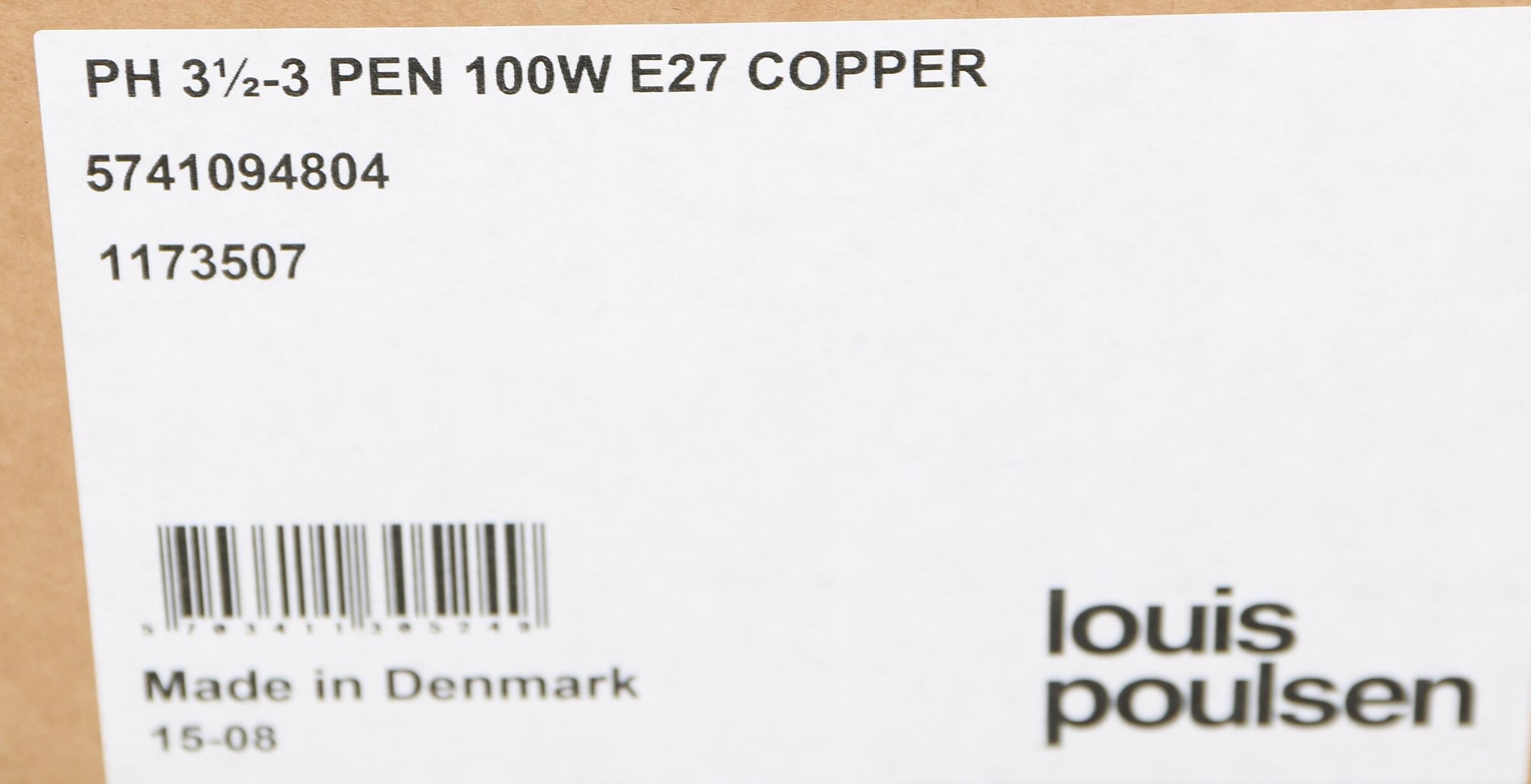 Contemporary Poul Henningsen: PH3.5/3  Copper Pendant Lamp 120yr Anniversary - 4 AVAILABLE For Sale