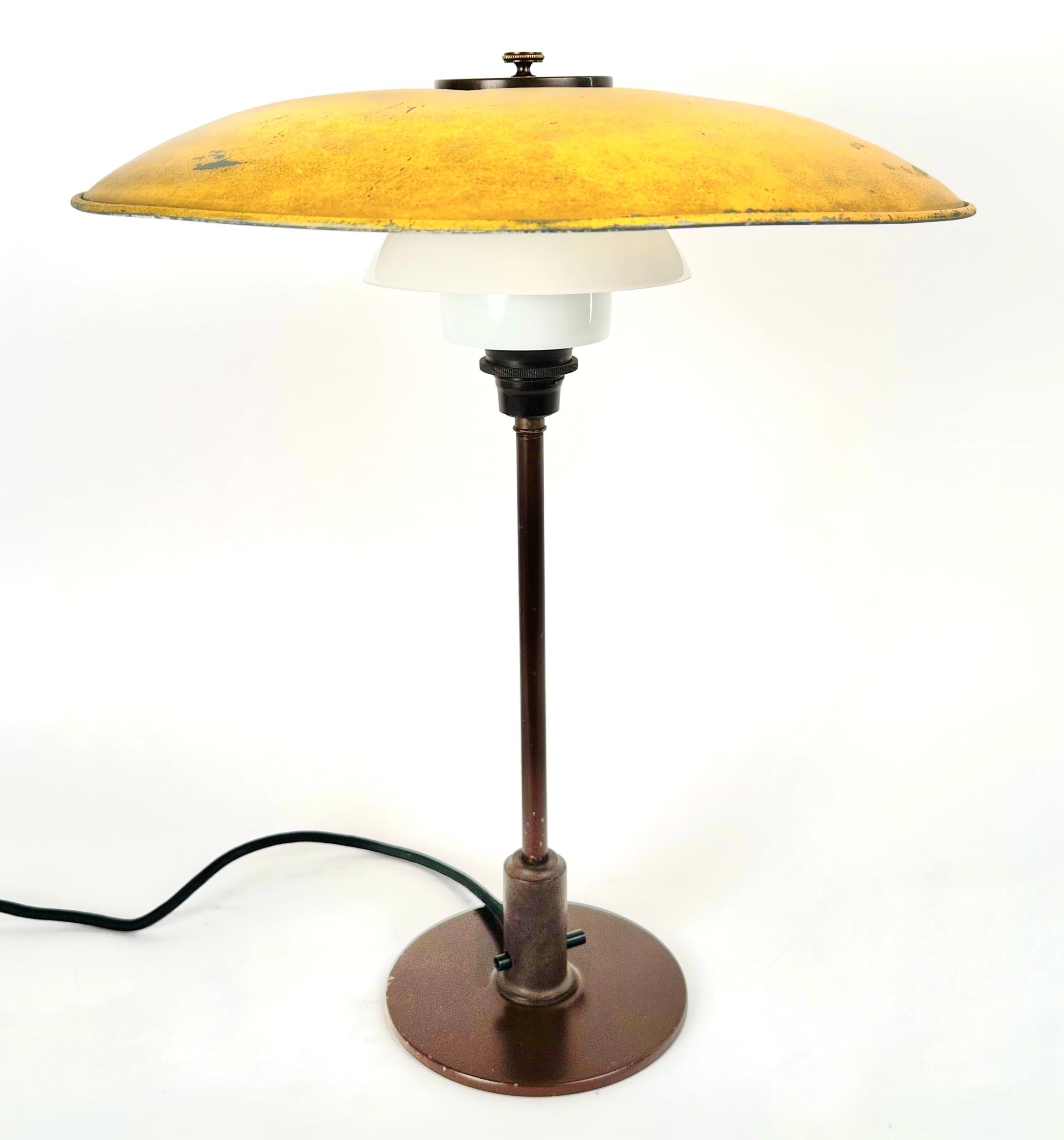 Poul Henningsen PH 3.6/2 Table Lamp Dor Louis Poulsen For Sale 1