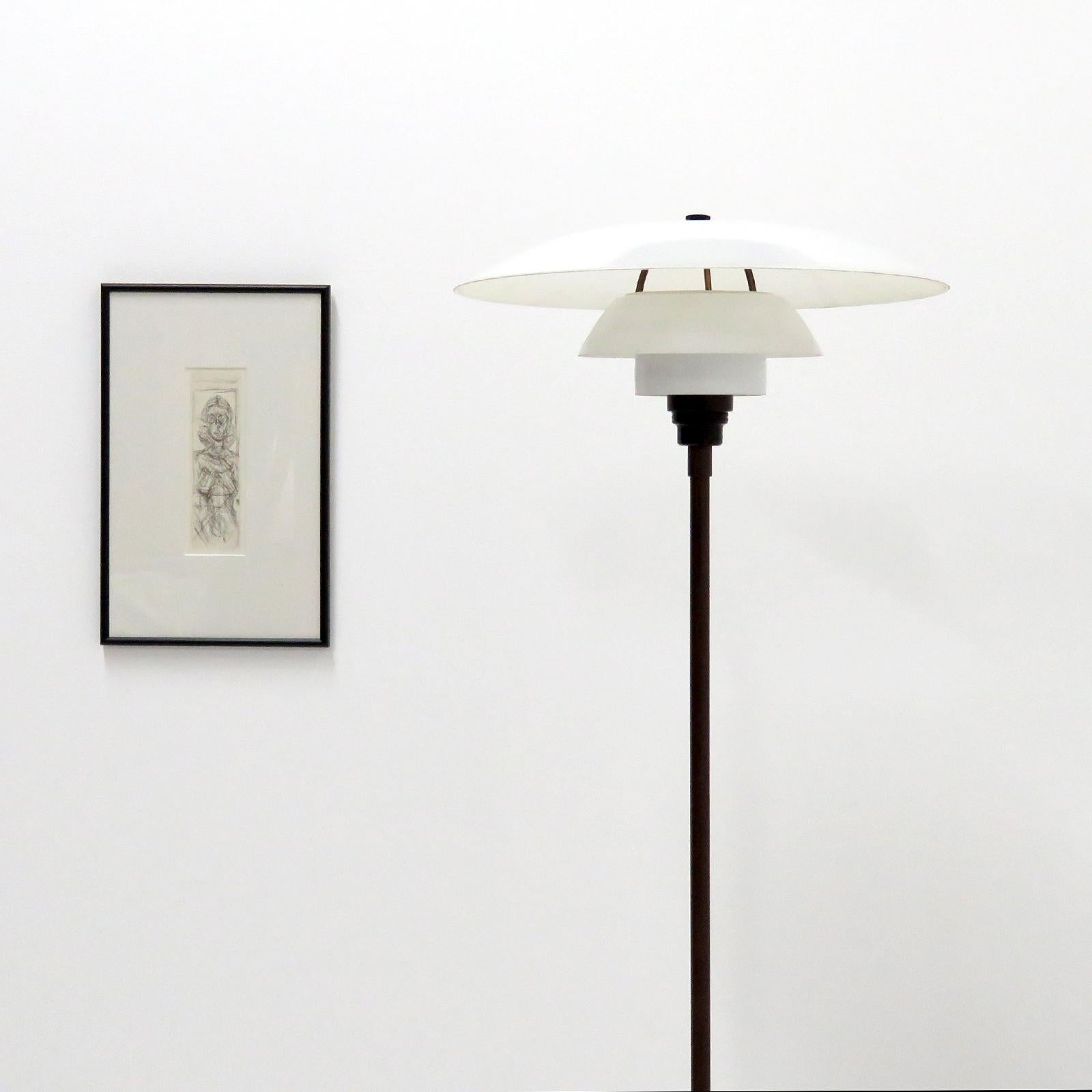 Lámpara de pie Poul Henningsen PH 4/3, 1930 Danés en venta
