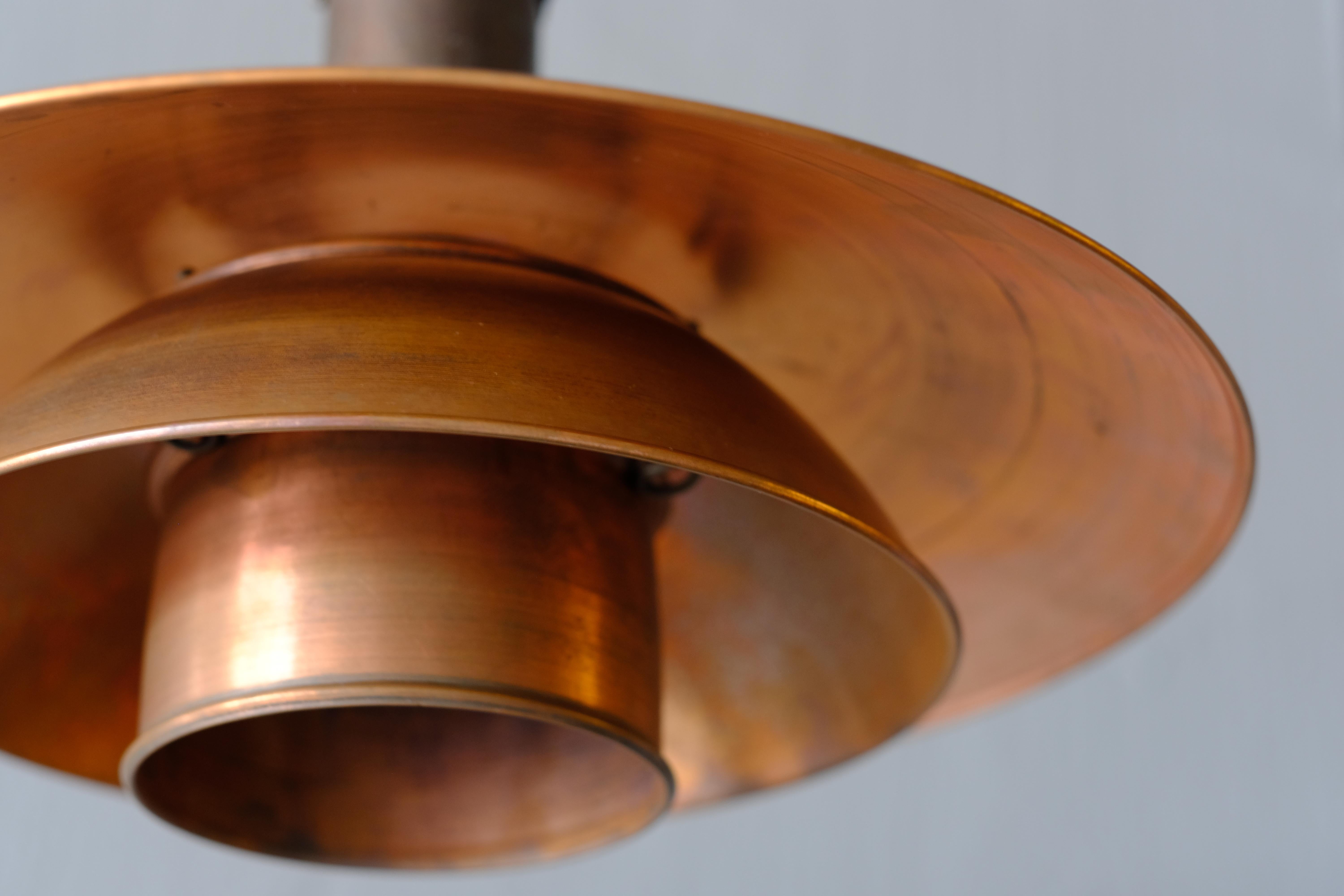 20th Century Poul Henningsen, PH 4/3 Pendent, Patented