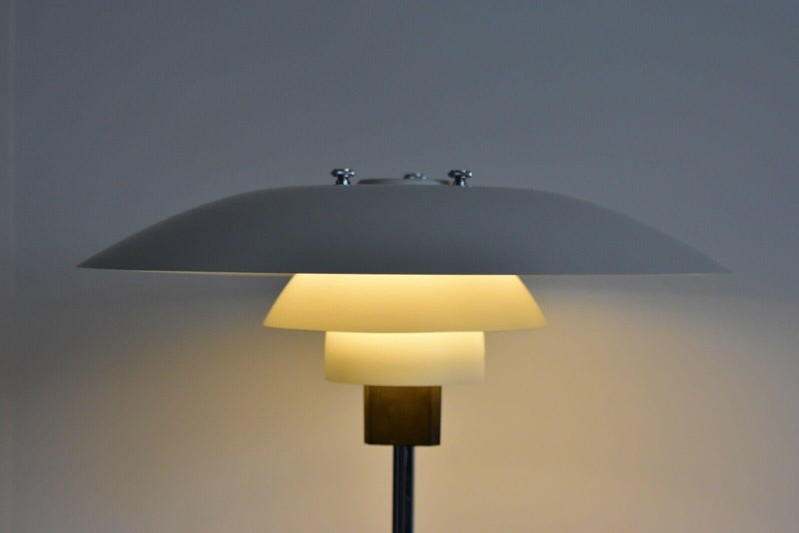 Metal Poul Henningsen PH 4/3 Table Lamp by Louis Poulsen, Denmark