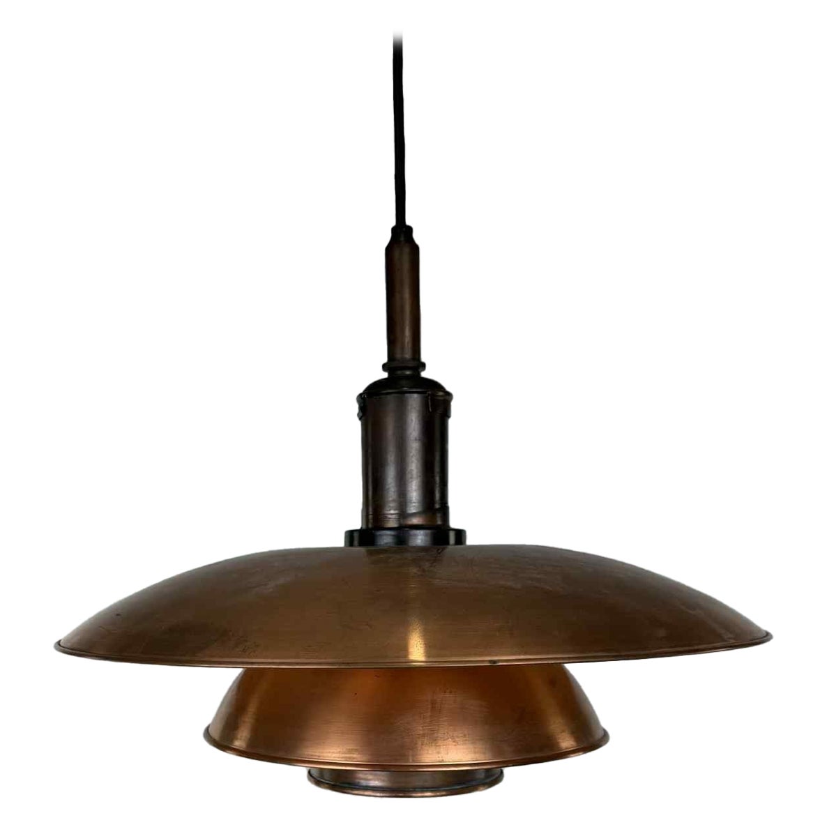 Poul Henningsen PH 4, 5-4 Pendant – “Patented”, Copper Shades