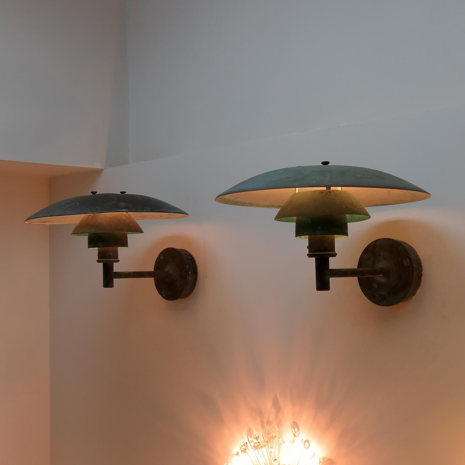 Poul Henningsen PH 4½/3 Wall Light, 1956 For Sale 2