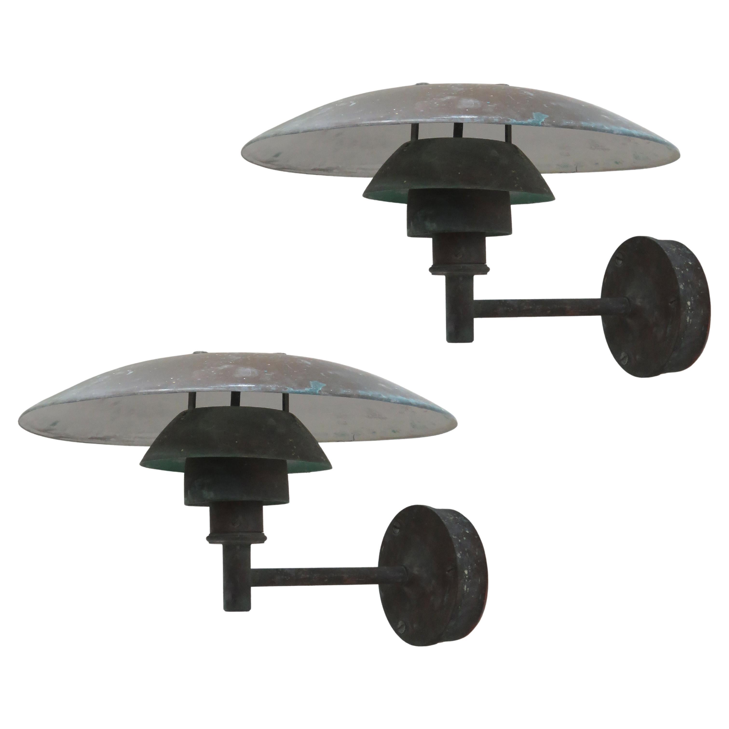 Poul Henningsen PH 4½/3 Wall Light, 1956 For Sale