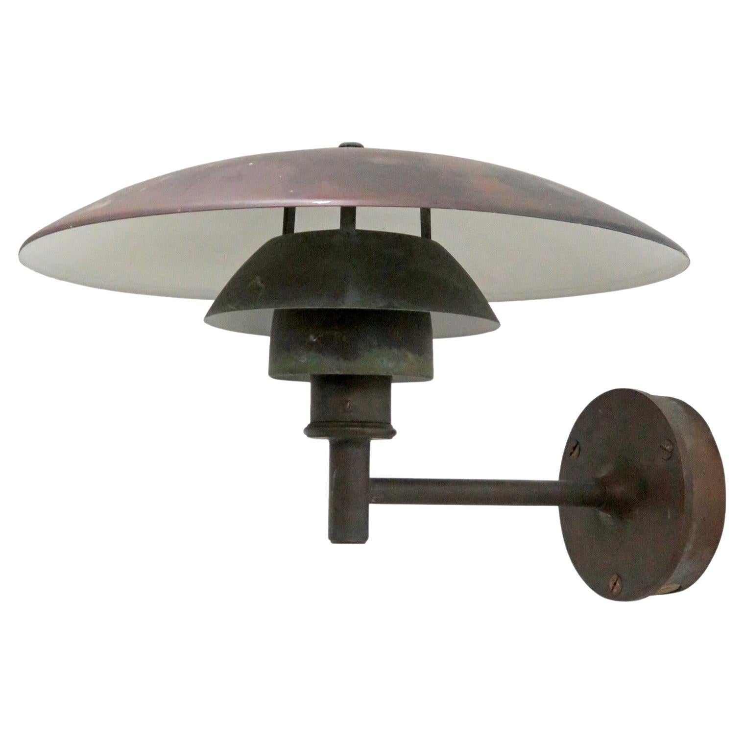 Poul Henningsen PH 4½/3 Wall Light, 1956 For Sale