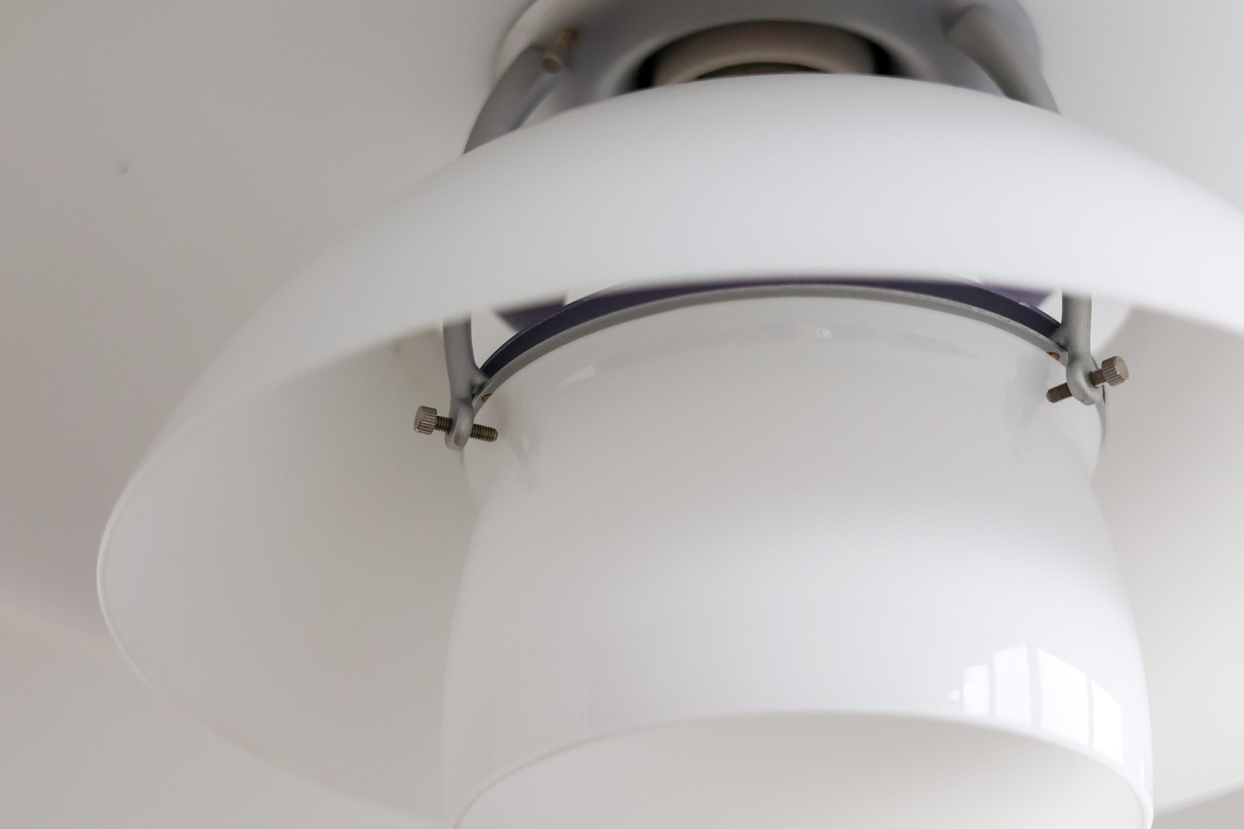 Poul Henningsen PH 4½-4 Glass Pendant For Sale 3