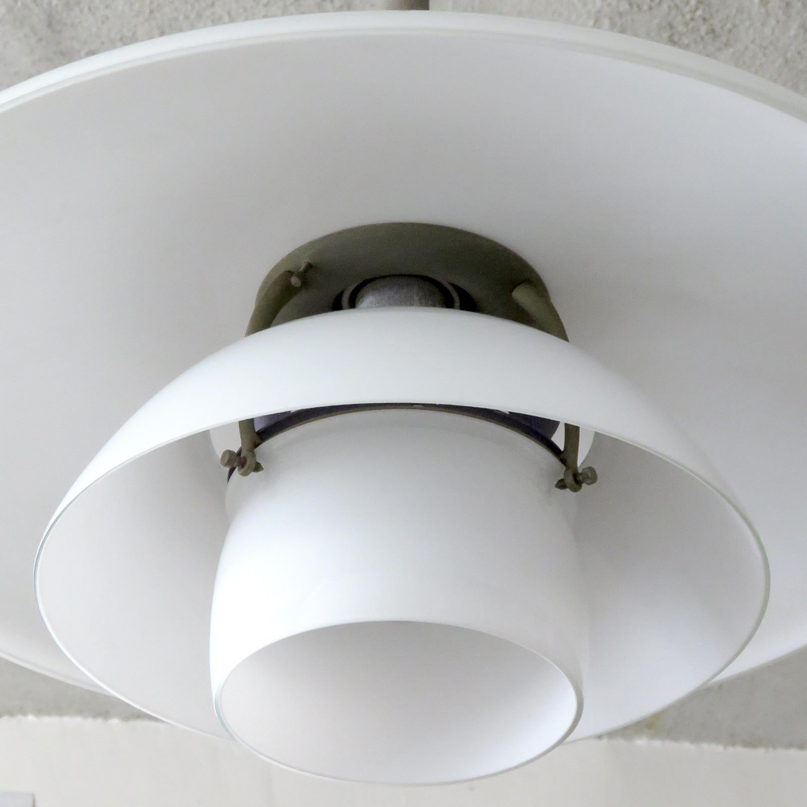 Opaline Glass Poul Henningsen, PH 4½/4 Pendant Light