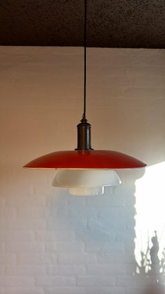 Poul Henningsen PH 4.5/4 Pendant Lamp, Patented, Denmark, 1930s