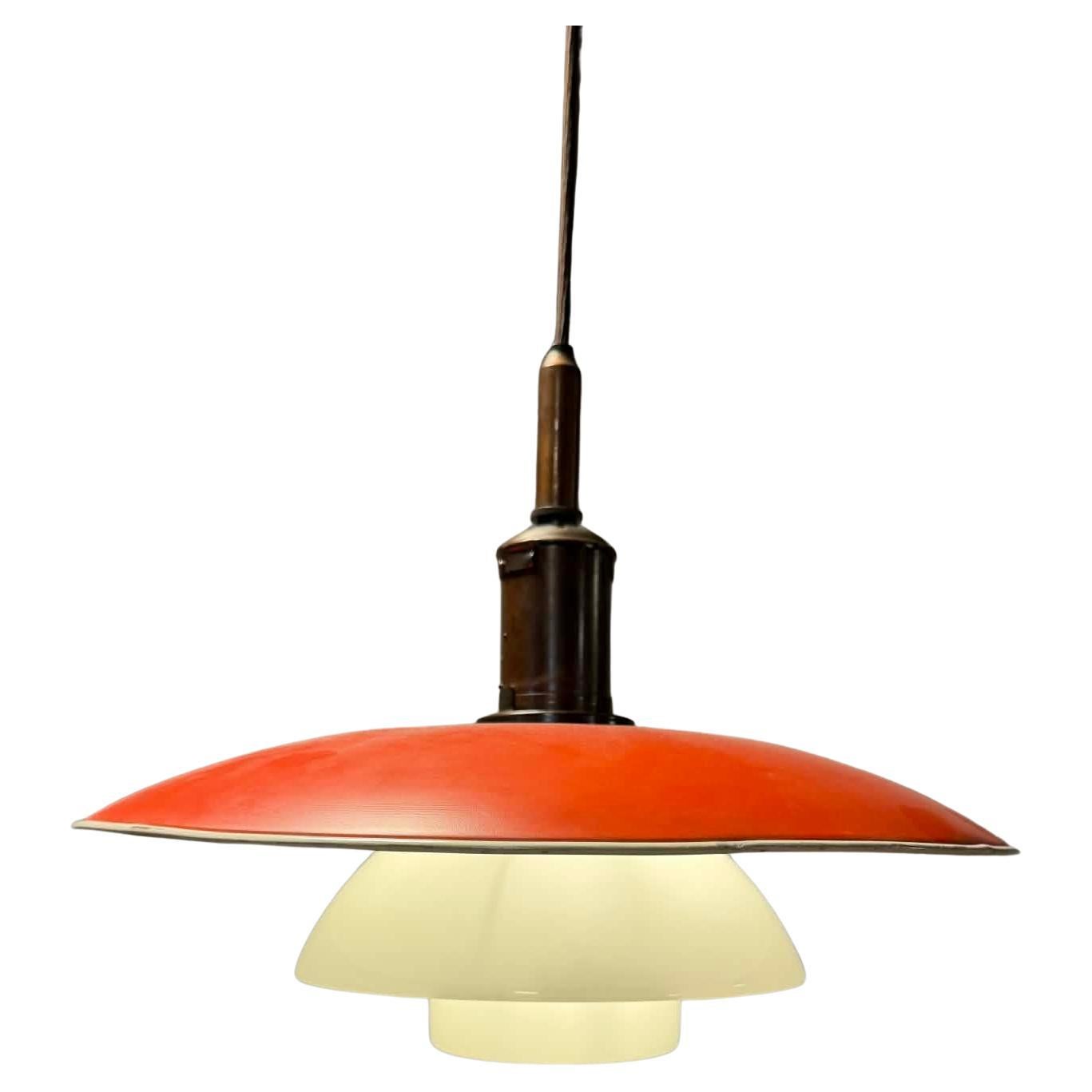 Poul Henningsen PH 4.5/4 Pendant Lamp, Patented, Denmark, 1930s