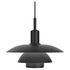 Poul Henningsen 'PH 5/5' Metal Pendant Lamp for Louis Poulsen in Black