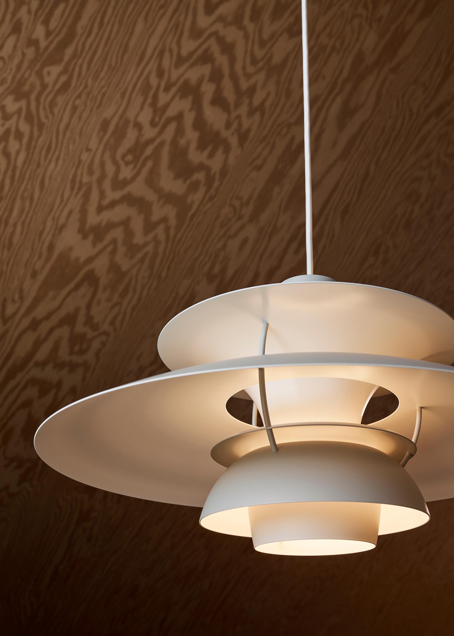 Poul Henningsen 'PH 5 Mini' Monochrome Pendant for Louis Poulsen For Sale 3