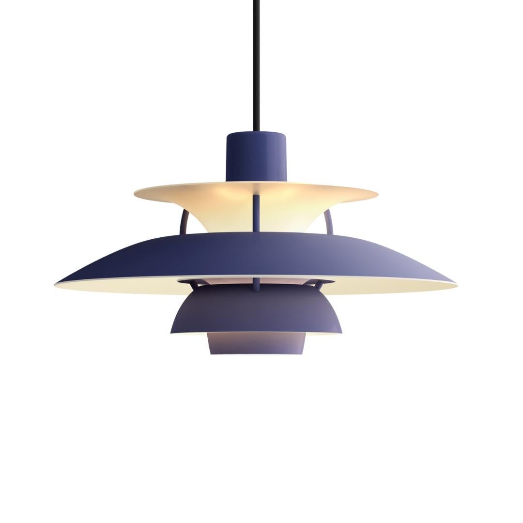 Poul Henningsen 'PH 5 Mini' Monochrome Pendant for Louis Poulsen For Sale 5
