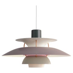 Poul Henningsen PH 5 Pendant for Louis Poulsen in Grey