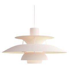 Colgante "PH 5" de Poul Henningsen para Louis Poulsen en monocromo rubor pálido