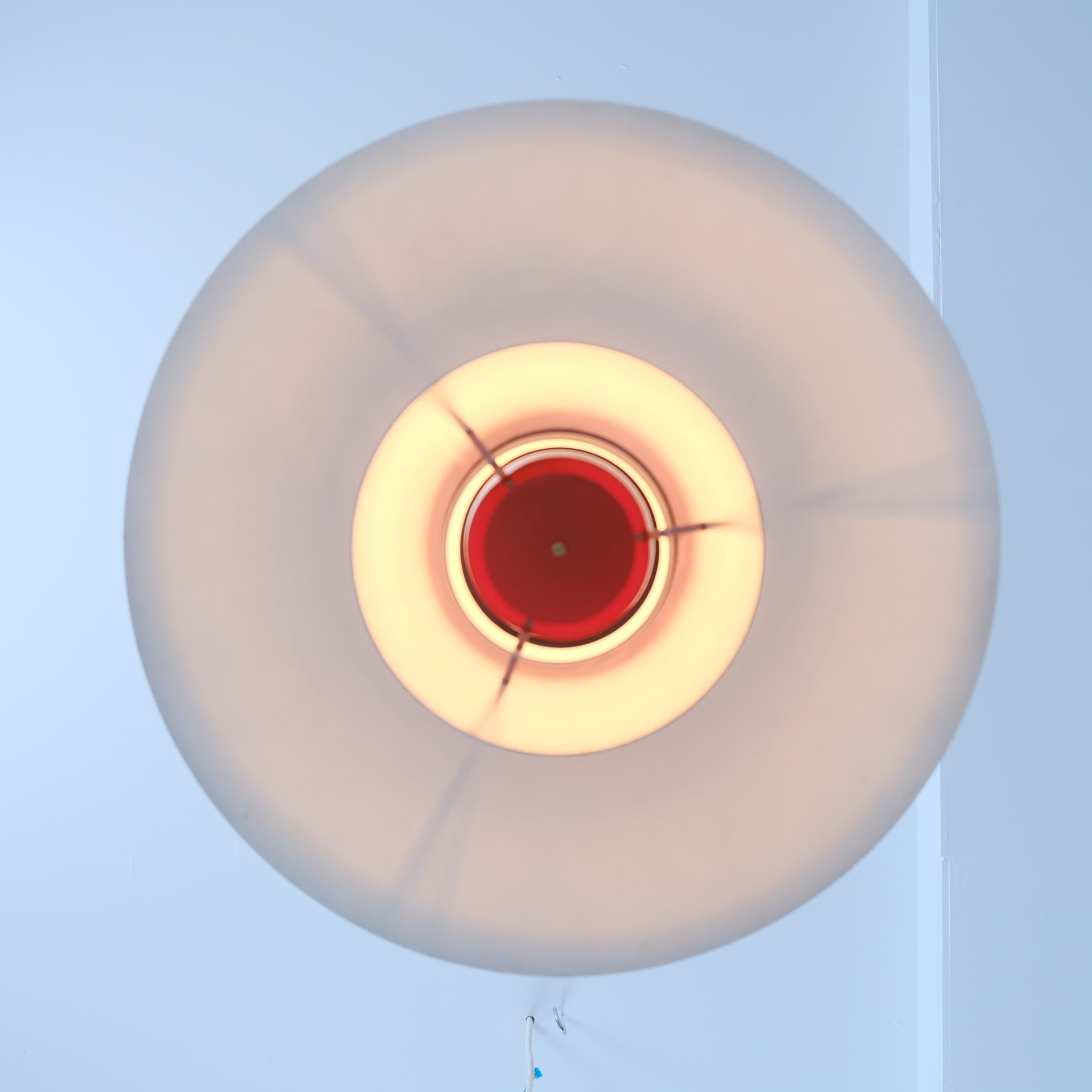 Poul Henningsen PH 5 Ciondolo in blu scuro e rosso, rara edizione Orno, anni '60 in vendita 5