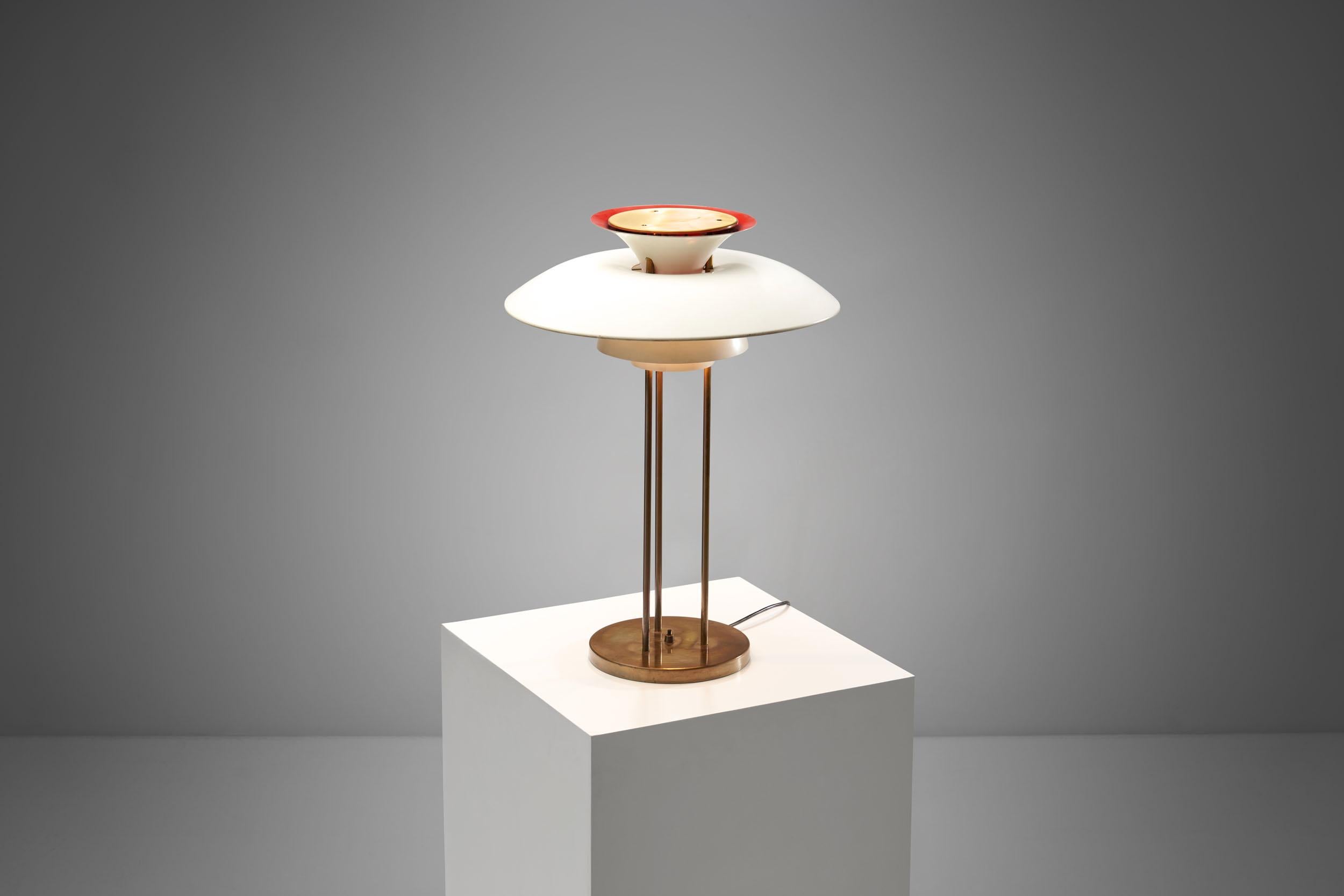 Mid-Century Modern Poul Henningsen “PH-5” Table Lamp for Louis Poulsen, Denmark, 1958