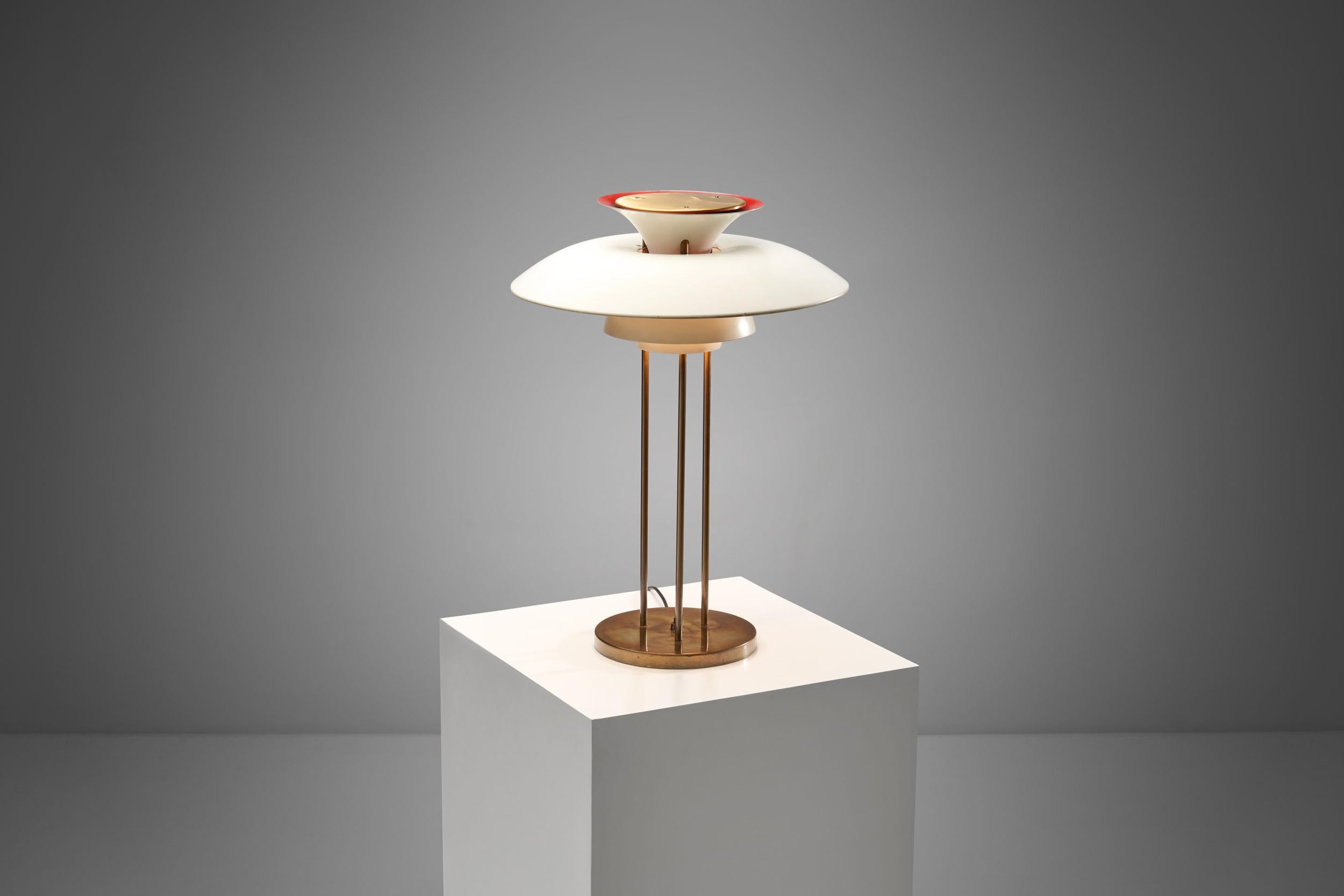 Danish Poul Henningsen “PH-5” Table Lamp for Louis Poulsen, Denmark, 1958