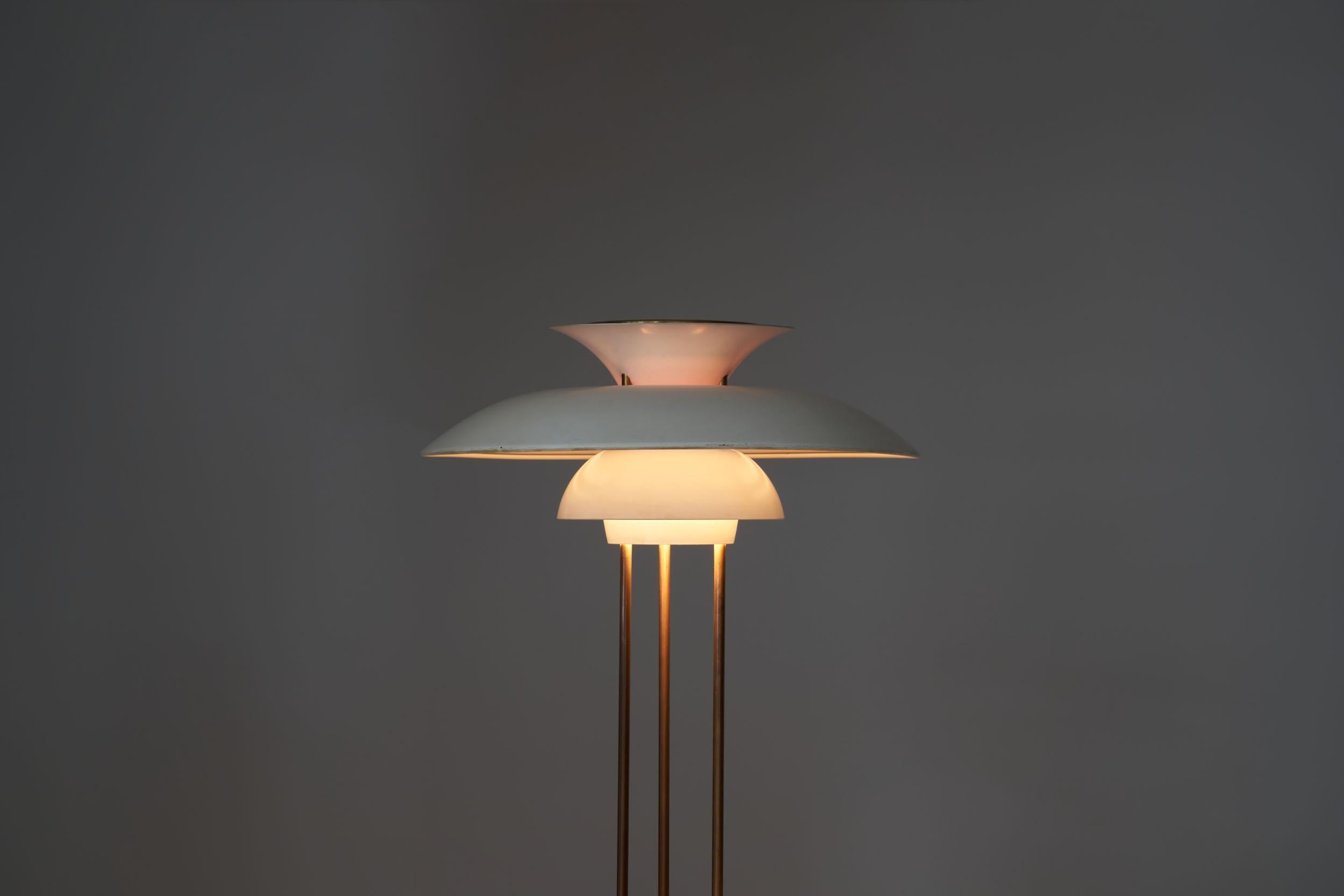 Mid-20th Century Poul Henningsen “PH-5” Table Lamp for Louis Poulsen, Denmark, 1958