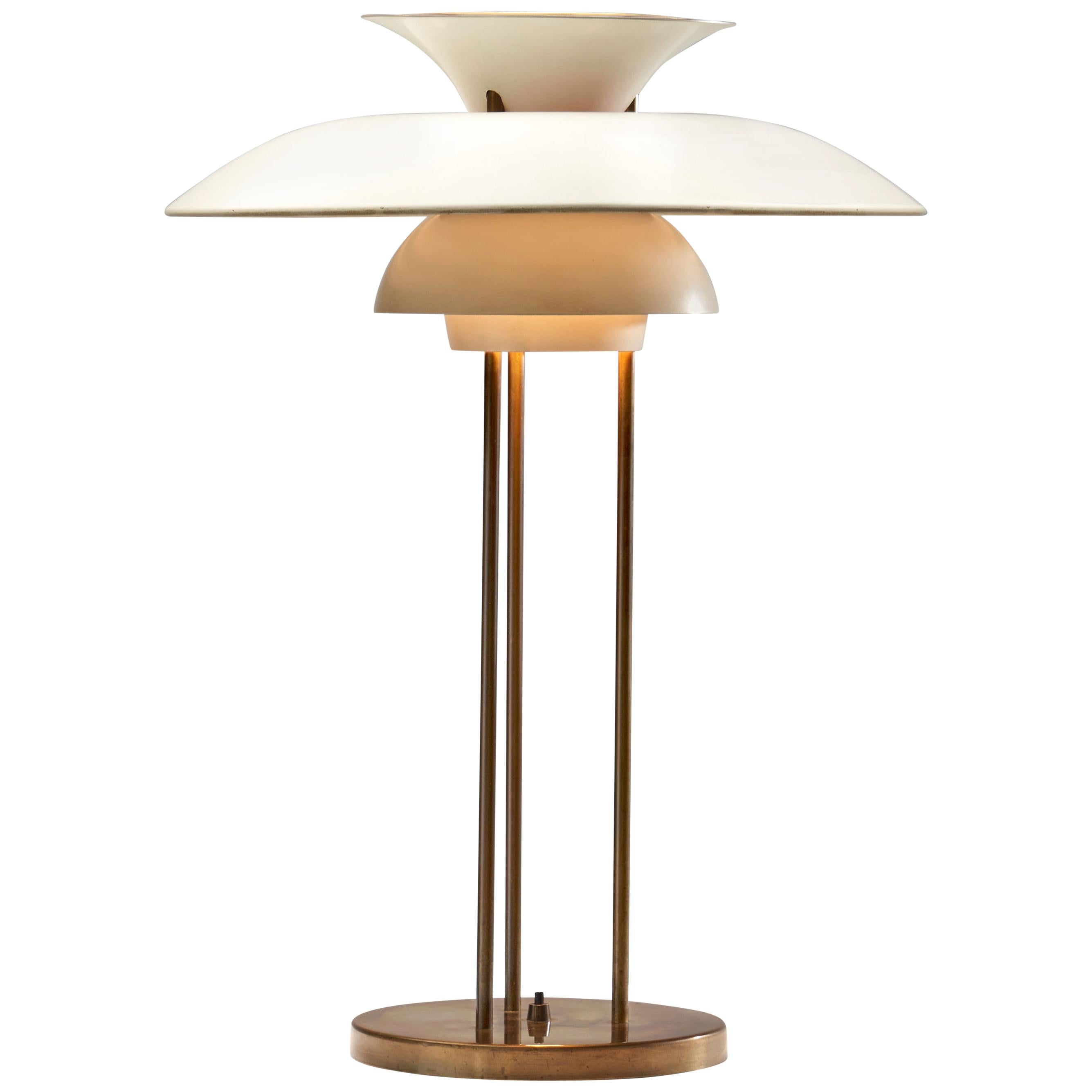Poul Henningsen “PH-5” Table Lamp for Louis Poulsen, Denmark, 1958