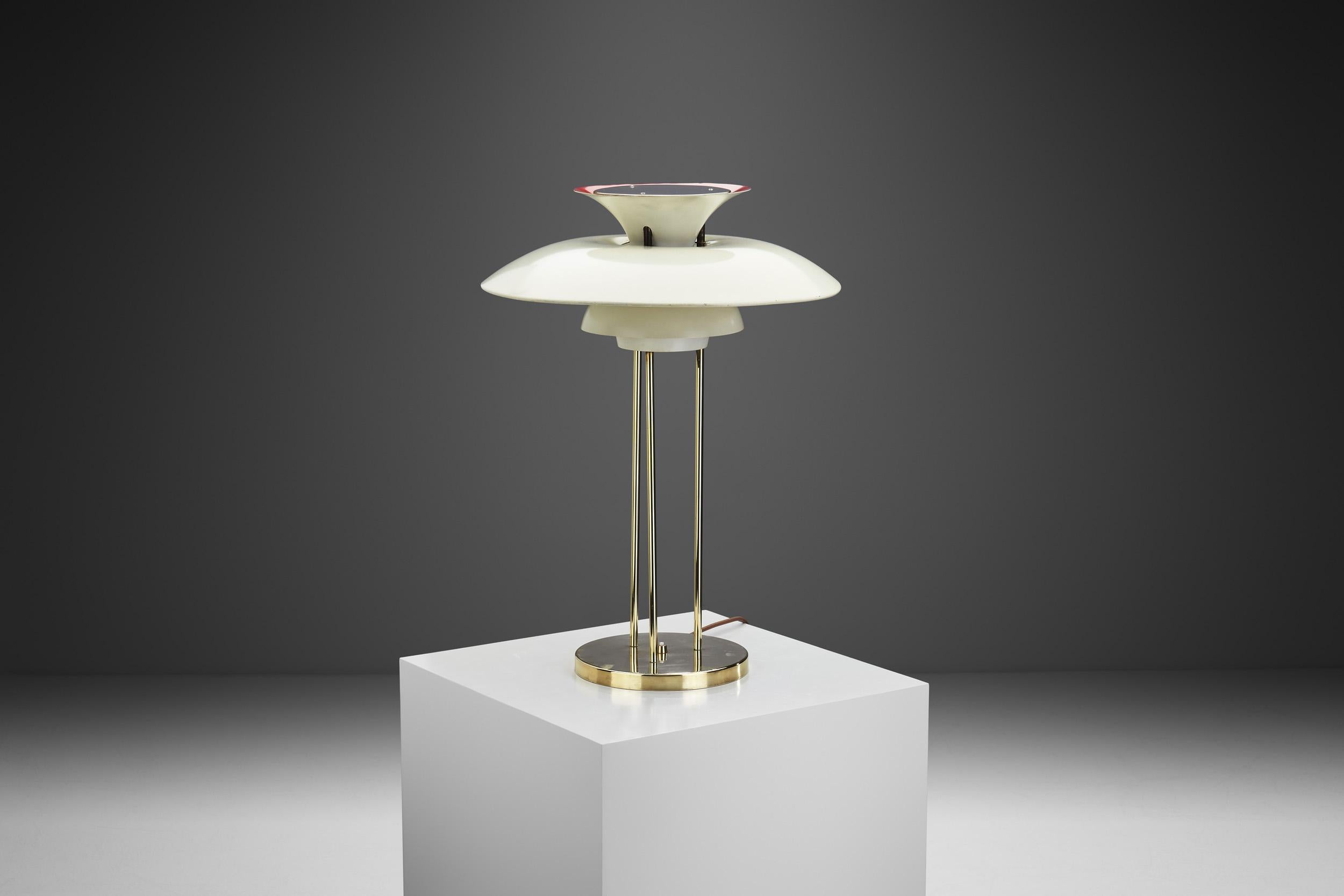Scandinavian Modern Poul Henningsen “PH-5” Table Lamp for Louis Poulsen, Denmark, 1960s For Sale