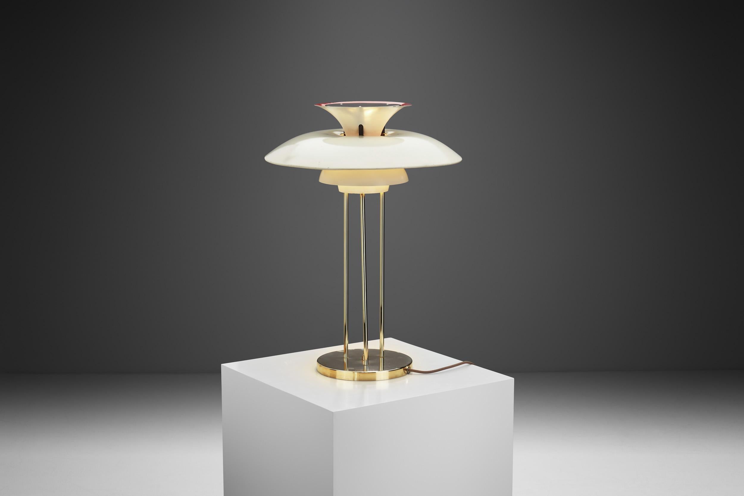 20th Century Poul Henningsen “PH-5” Table Lamp for Louis Poulsen, Denmark, 1960s For Sale